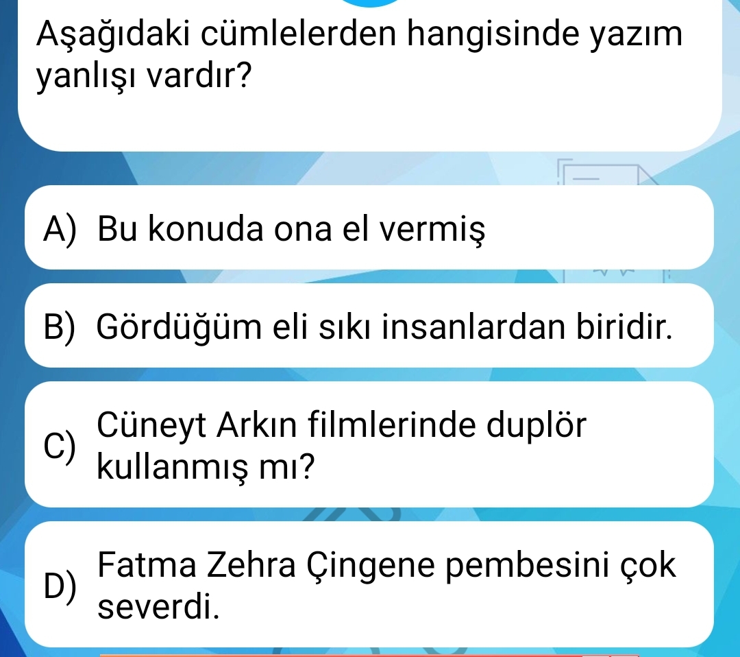 Soru Görseli